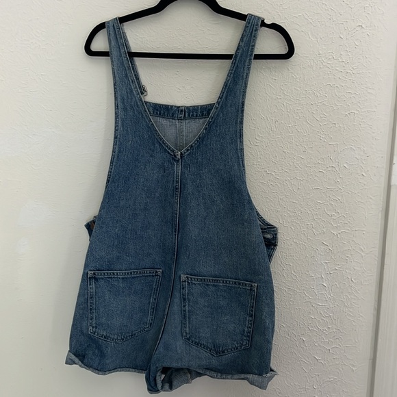 Madewell Adirondack Short Overalls in Wrightwood Wash - Picture 8 of 8